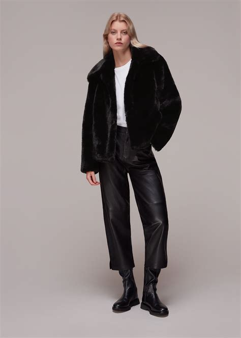 zara black jacket|zara black fluffy jacket.